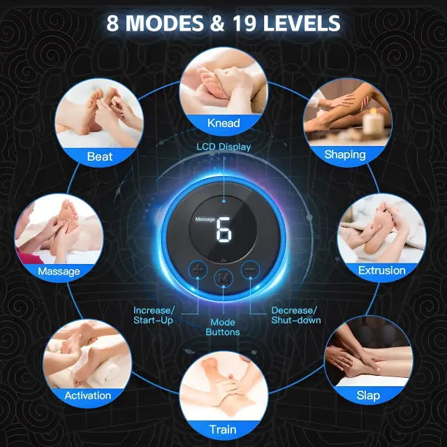 Foot Massage Pain Reliever, Wireless Electric Ems Massager Machine